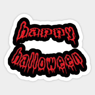 happy halloween Sticker